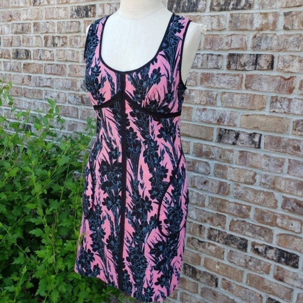 Frock by Tracy Reese Sheath Dress Pink/Blue 6